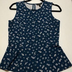 Flattering peplum top